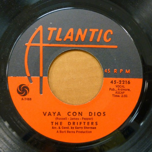 DRIFTERS soul r&b Mint minus 45 Vaya Con Dios ~In the Land of Make Believe DM102