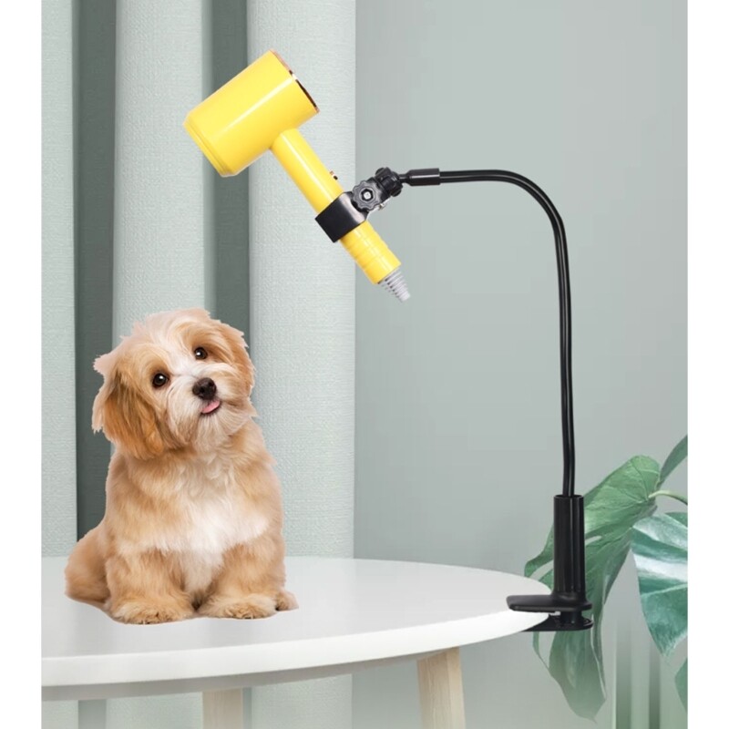 Pet Hair Dryer Stand for Dog Grooming Table Grooming Bending Hair Dryer
