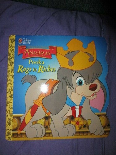 Anastasia (20th Century Fox) VHS, plus 2 Paperback Golden Books - Pre-Owned - Picture 7 of 8