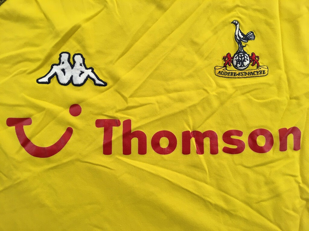 Tottenham Hotspur 2002/03 2003 Thomson Kappa Kombat shirt