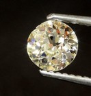 GIA loose certified .75ct SI2 O-P European round diamond vintage estate Natural — photo 3