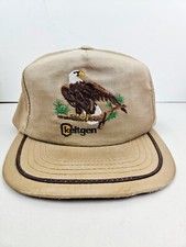 Vintage USA MADE Keltgen Farm Wildlife Eagle Trucker Hat Snapback Dad Cap