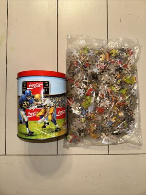 1994 COCA-COLA SPORTS ~ 700 PIECE JIGSAW PUZZLE IN TIN ~ Sealed Bag Pitt Steel