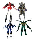 2001-2002 Vintage Bandai Power Ranger Action Figure Lot of 4