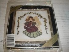 Mill Hill Renaissance Angels Embellished Cross Stitch KitStar Garland Angel(CS10