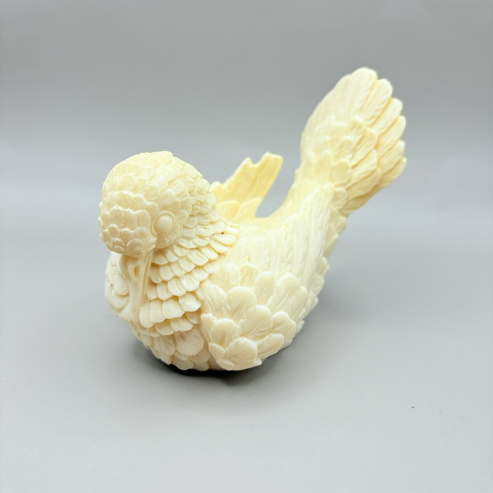 Vintage Love Bird Figurine Sculptor A Santini Classic Figure made in Italy