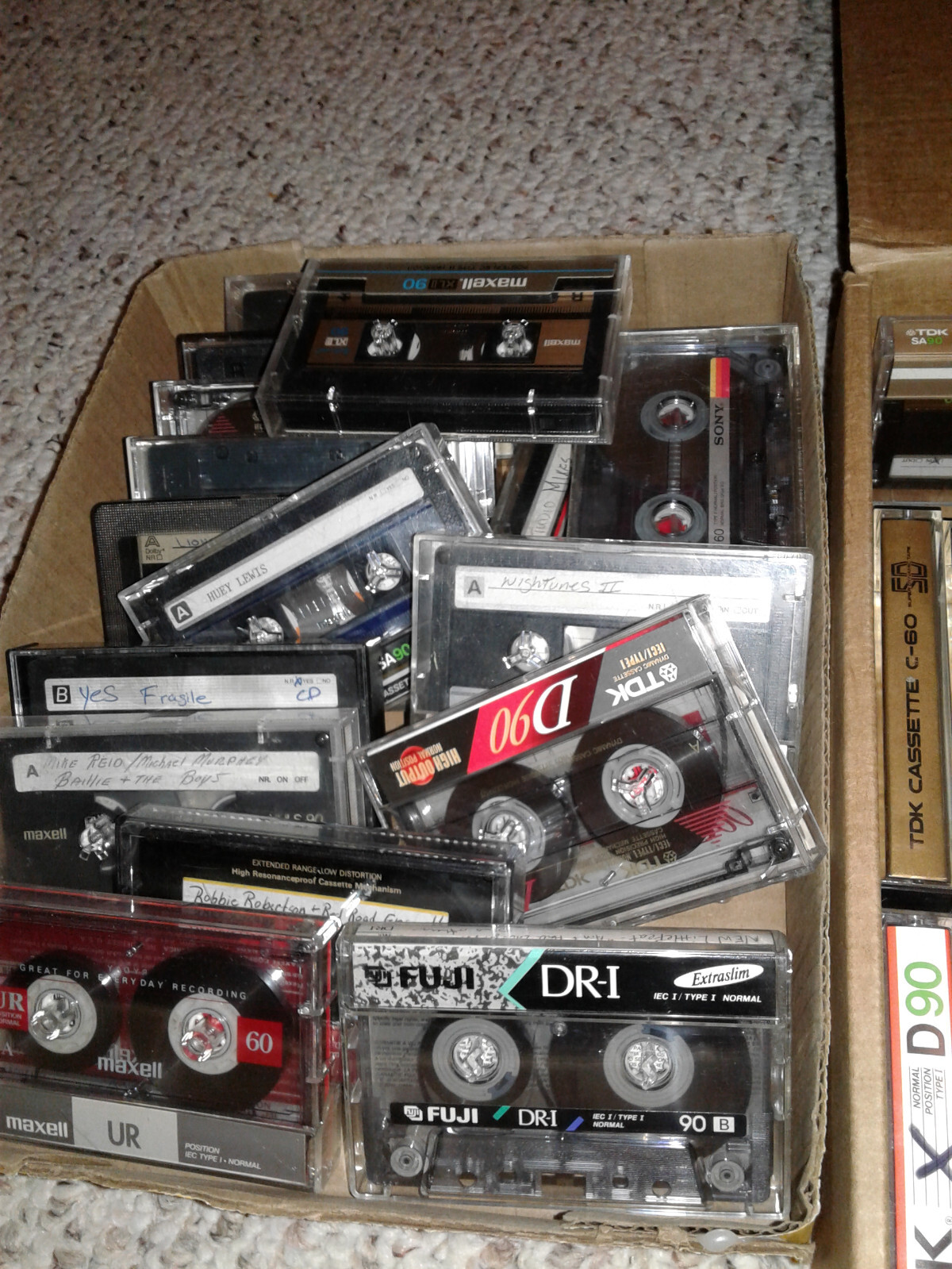 Blank Cassette Tapes LOT OF 75 (Used) eBay