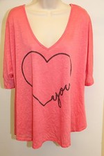 NWT Miken Swim Swimsuit Cover Up Dress Tunic Coral Size M