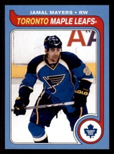 2008-09 O-Pee-Chee 1979-80 Retro #491 Jamal Mayers Toronto Maple Leafs