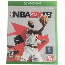 NBA 2K18 Microsoft Xbox One 2017 Take Two Interactive Complete With Manual 