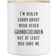 Christmas Gifts from Granddaughter Grandson Grandkids, 10OZ Funny Grandma