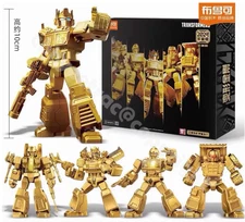 BLOKEES Transformers X YEARLY Version 2024 5pcs Assembly Figures Model Kit