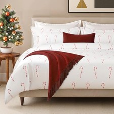 Christmas Duvet Cover Size Set - Extra Soft Duvet Cover Full 03 - Candy Cane
