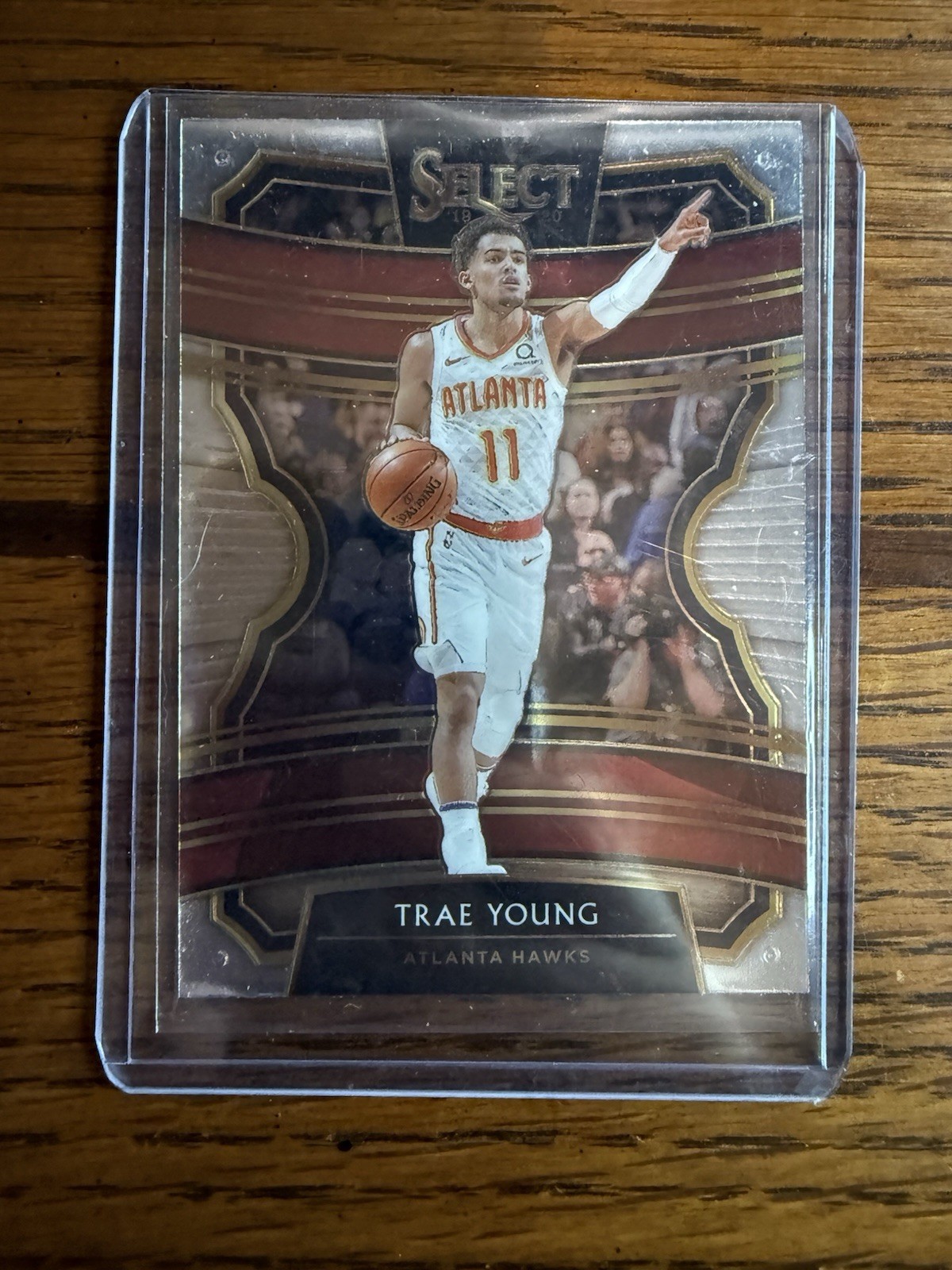 2019-20 Panini Select Trae Young #33 Concourse Level Atlanta Hawks NBA Card