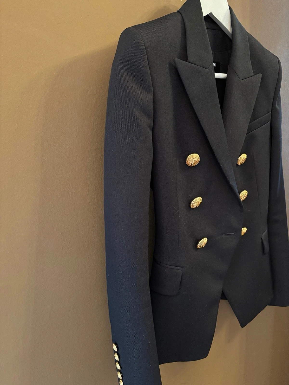 Balmain — Balmain blazer women -black Size 34EU
