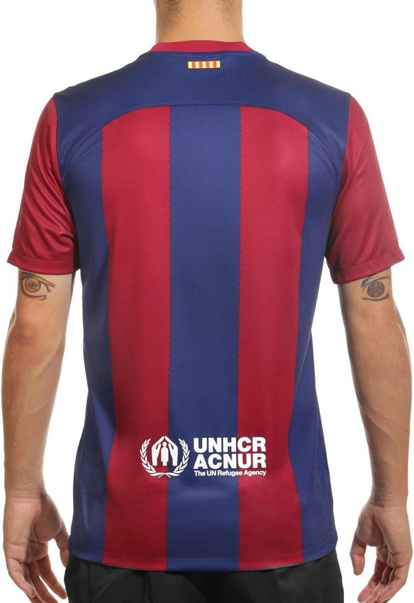 Nike FC Dri-Fit Barcelona Home 2023/24 Men's Soccer Jersey