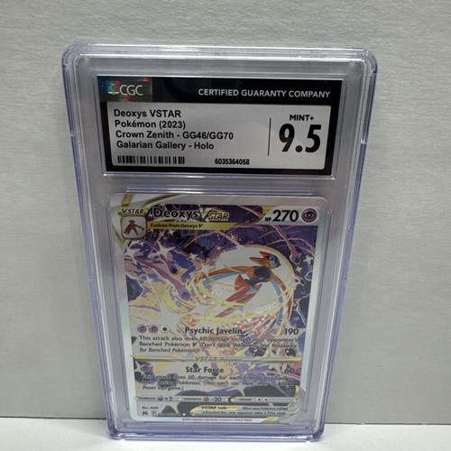 Deoxys VSTAR graded CGC 9.5 for sale on eBay