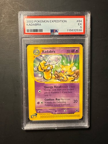 Kadabra graded PSA 5 for sale on eBay