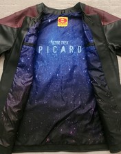 Hero Within Star Trek Picard Season 3 Leather Jacket Cosplay Costume - 3XL