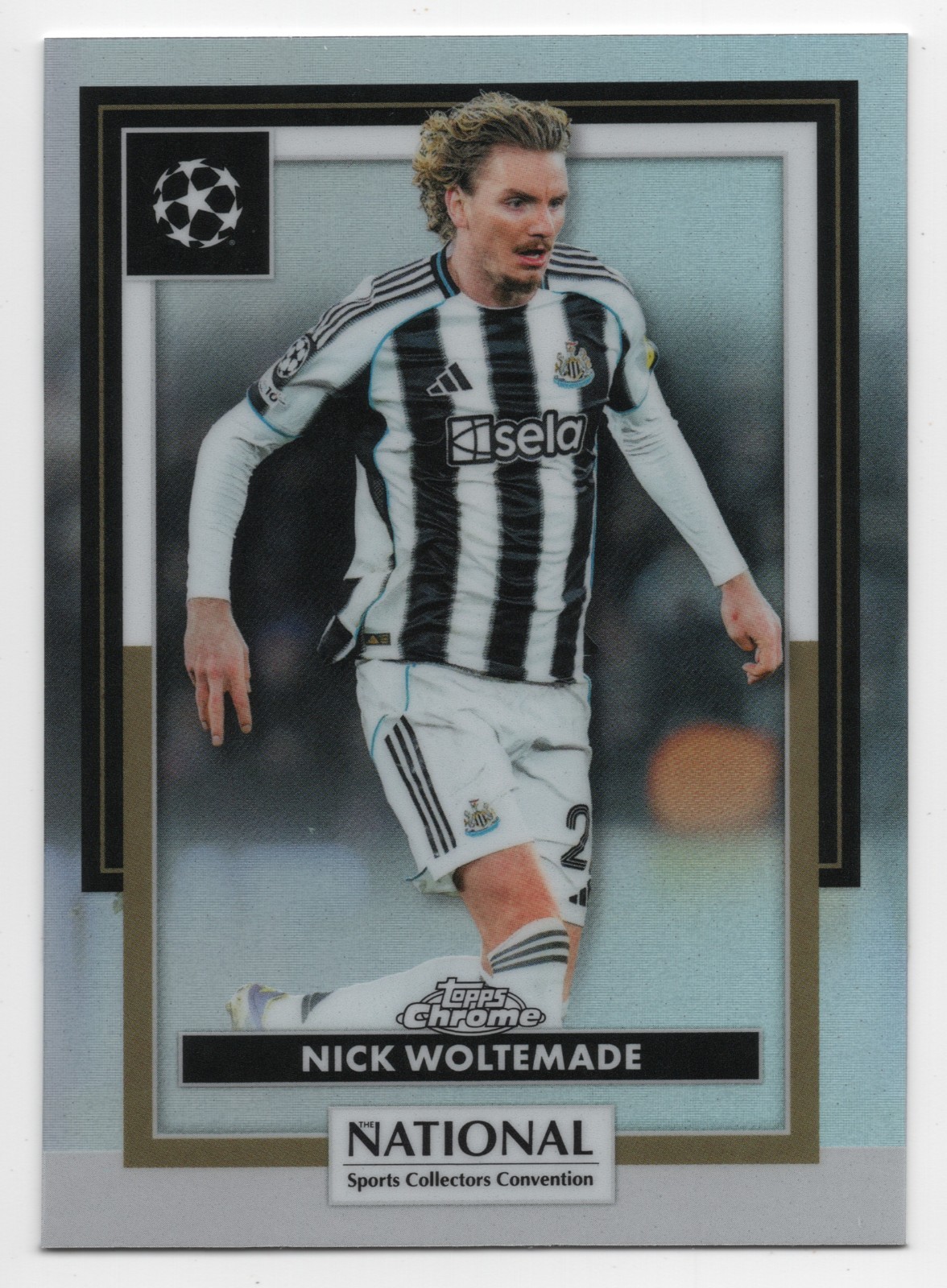 2026 Topps Chrome National Convention UEFA NICK WOLTEMADE #SC-09 Base