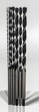 7pc 12" Long HSS BRAD POINT WOOD DRILL BIT SET 1/8 3/16 1/4 5/16 3/8 5/32" 1/2"
