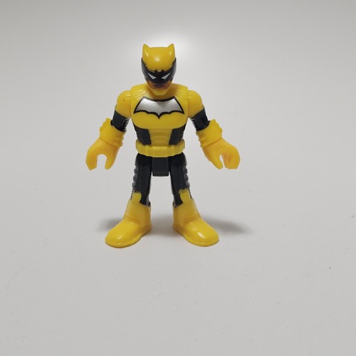 Imaginext Toy Action Figure Batman Yellow Armored Suit DC