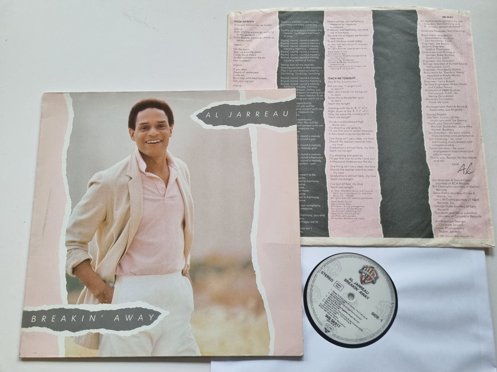 Al Jarreau - Breakin' Away Vinyl LP Germany