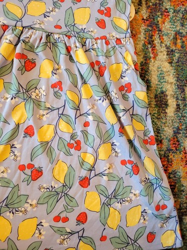 Wonder Nation Fruit Print Play Dress, L, (10/12) NWT - Picture 8 of 12