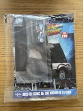 EAGLEMOSS COSTRUISCI IL RITORNO AL FUTURO DELOREAN NUMERO 135 PEZZI E RIVISTA