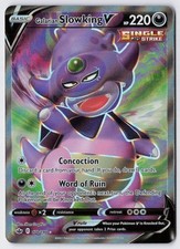 Galarian Slowking V (Full Art) Holo Ultra Rare SWSH06: Chilling Reign 178/198 NM on eBay