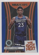 2019-20 Panini NBA Hoops Premium Stock We Got Next Blue Jarrett Culver #21 00gy
