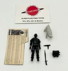 1985 Snake Eyes & Timber Wolf w/ File Card Complete GI Joe Figure