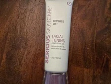 Serious Skincare Reverse Lift Facial Toning Conductive Gel 4oz Sealed