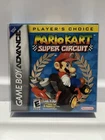 Mario Kart: Super Circuit Complete Nintendo Game Boy Advance, 2001, CIB MINT