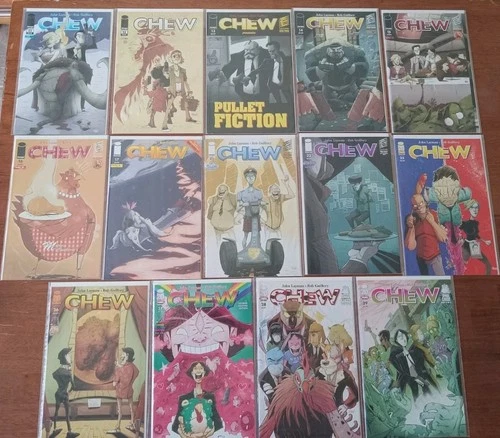 Chew (Image Comics, 2009) 14-Issue Lot - #11-17, 21-22, 25-29 w/Variants NM