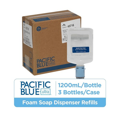 #ad Pacific Blue Ultra Gentle Foam Hand Soap Refill 43716 Case Of 3 $50.96