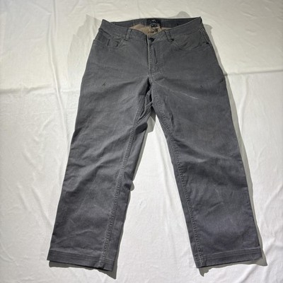 Sitka Gear Pants Mens 36x32 Gray Five Pocket Casual Workwear Outdoor 600079