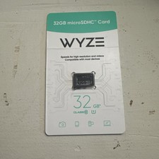 NEW WYZE 32GB microSDHC Card Class 10 - WYZEMSD32C10