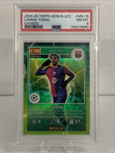 2024-25 Topps Merlin Uefa Club - Merlin's Gamers Lamine Yamal #MG-16