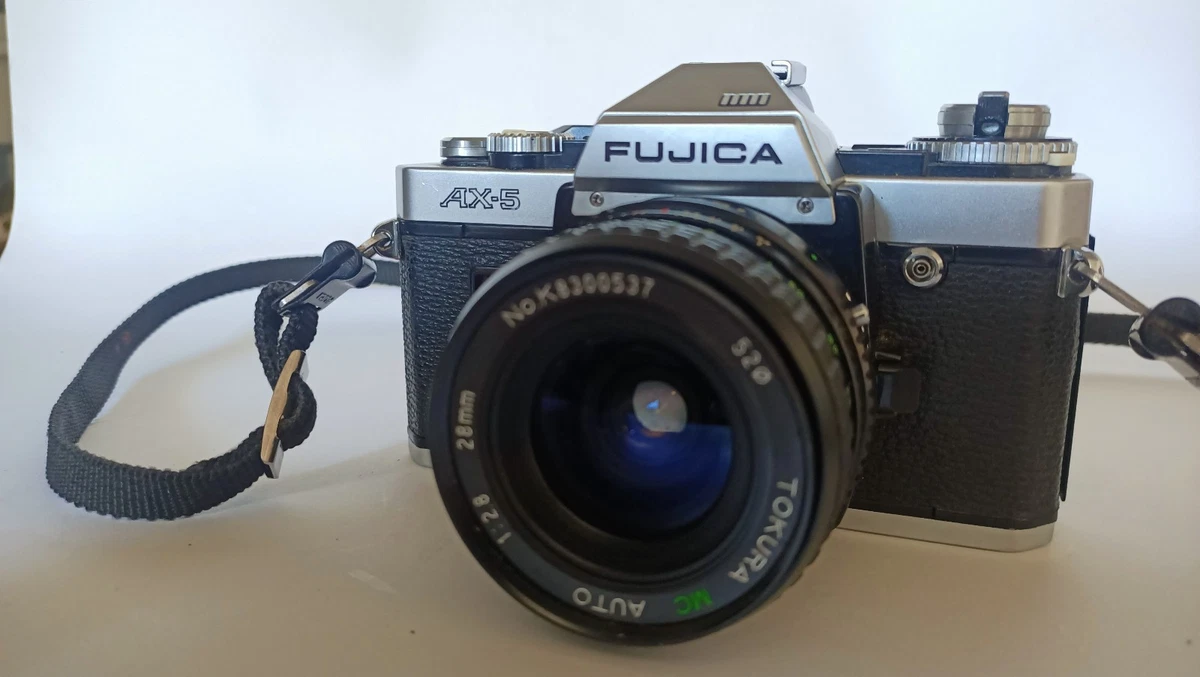 APPAREIL PHOTO FUJICA Ax-3 Et Objectif 50 Mm + Objectif Vivitar 28-85