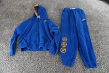 Nike Ball For All All Fleece Tracksuit Set Boys Medium Hoodie Joggers Icons 80s