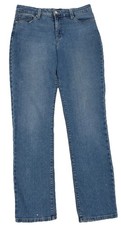 Bandolino Women's Amy 10  Rise Straight Jeans 31x30 Blue Size 6