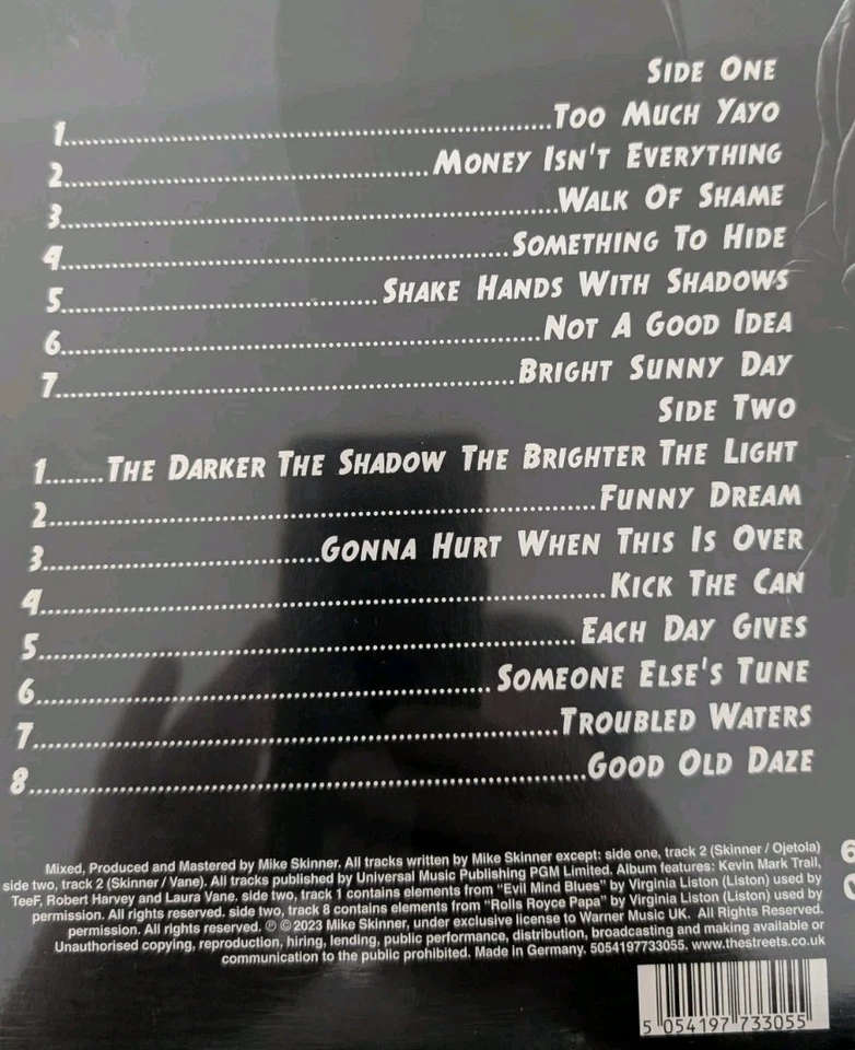 The Streets The Darker The Shadow The Brighter The Light vinyl New & Sealed - Image 3 of 3