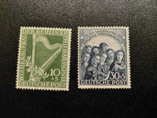Berlin, MiNr. 72-73, Philharmonie, Postfrisch