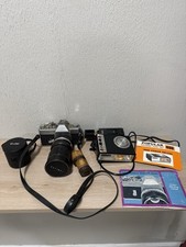 Mamiya Sekor 1000 DTL SLR 35mm film camera W/ Accessories FOR PARTS/untested