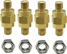 Side Post Battery Terminal Bolt 3/8"-16 Brass Stud Side Post Battery Terminal Ad