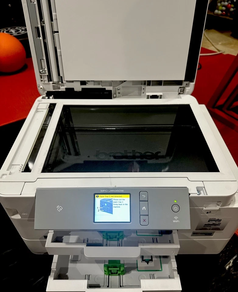 Brother MFC-J4535DW Color Inkjet All-In-One Printer Wireless Needs Ink Cartridge - Image 3 of 4