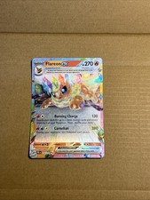 Pokémon TCG Prismatic Evolutions Flareon EX Card 14/131 Mint Condition on eBay