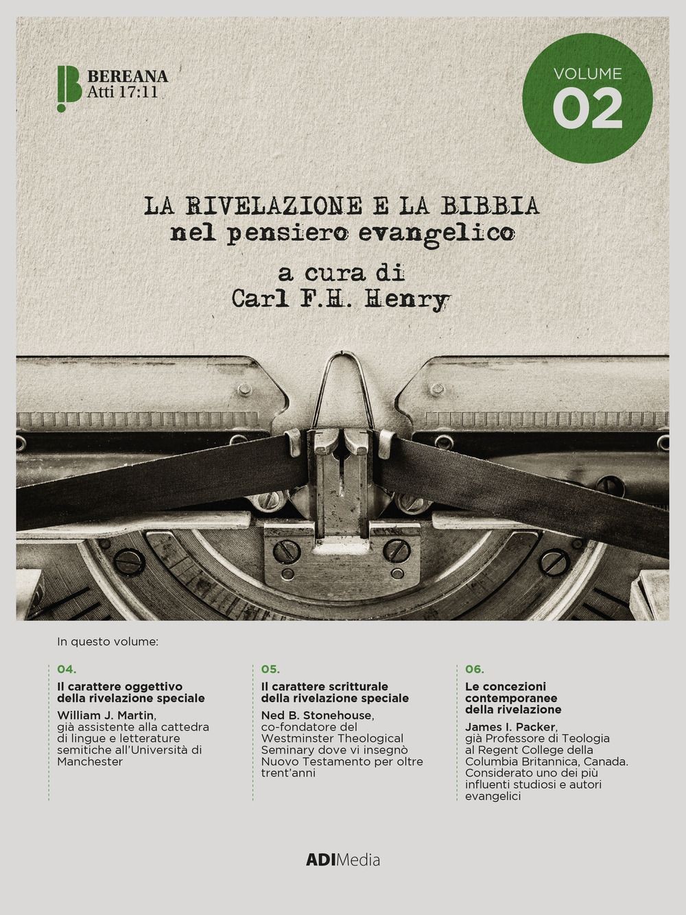 Libri Rivelazione E La Bibbia Nel Pensiero Evangelico (La) #02