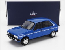 NOREV 184903 PEUGEOT - 104 S 1981 - IBIS BLUE - 1/18